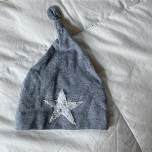 Newborn Baby Star Adjustable Top Knot Hat